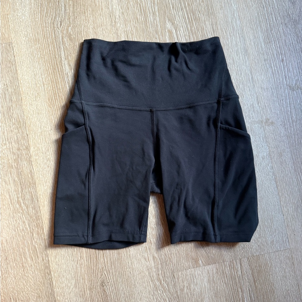lululemon athletica Black Bike Shorts